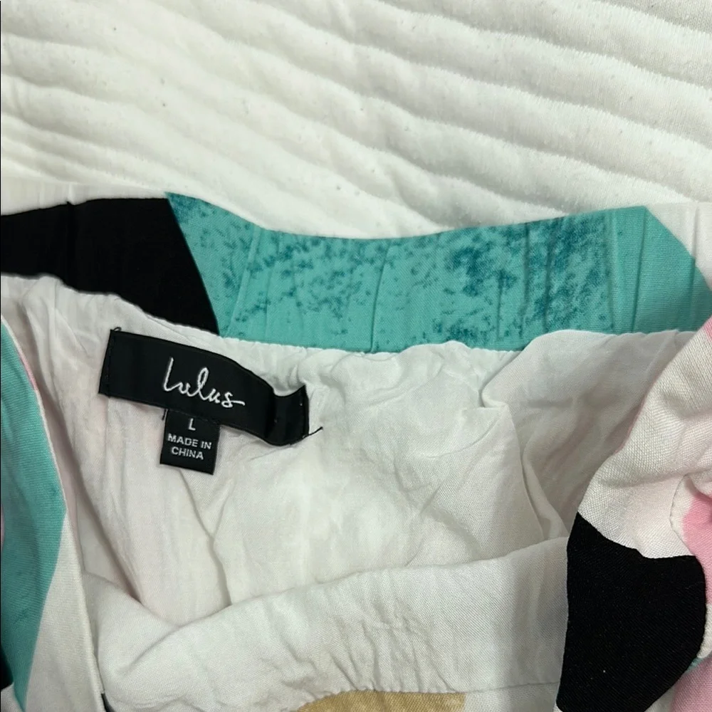 Lulu's Multicolor Abstract 2 Piece - Picture 5 of 5